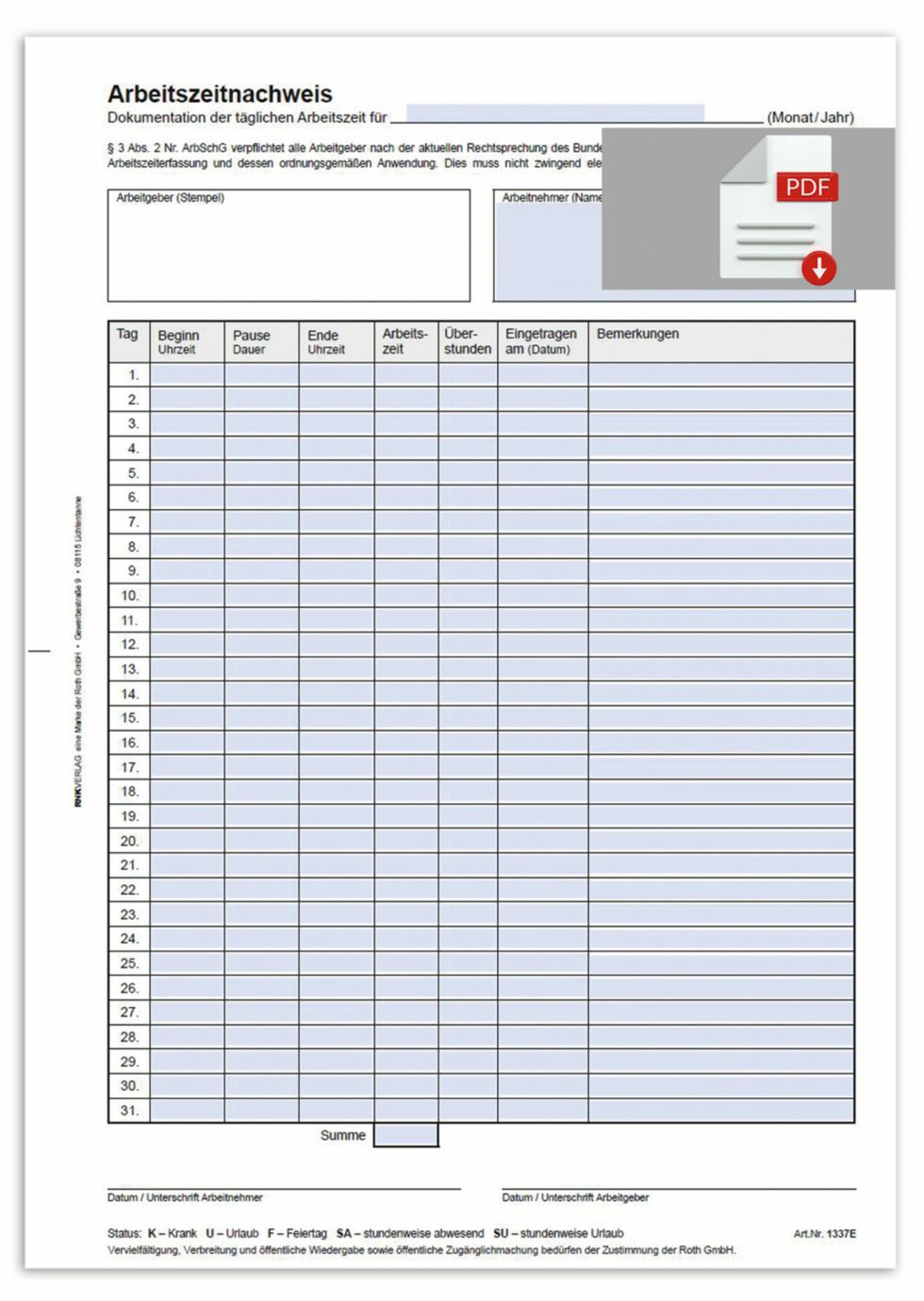 Rnk Rasmi Rnk Verlag Verträge – Rnk Verlag Formulare Pdf – RORZUR