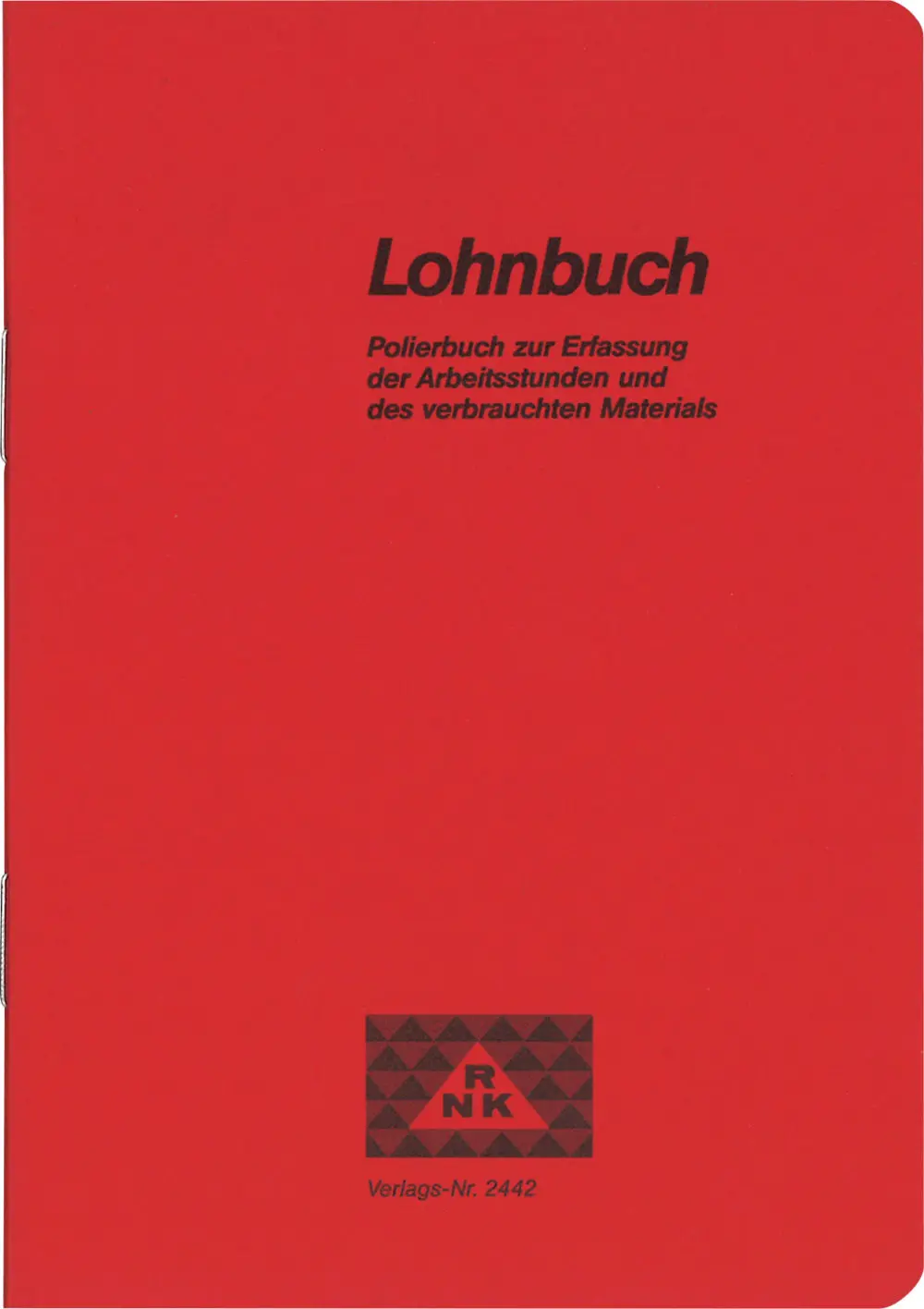 Lohnbuch / Polierbuch / Taschenlohnbuch