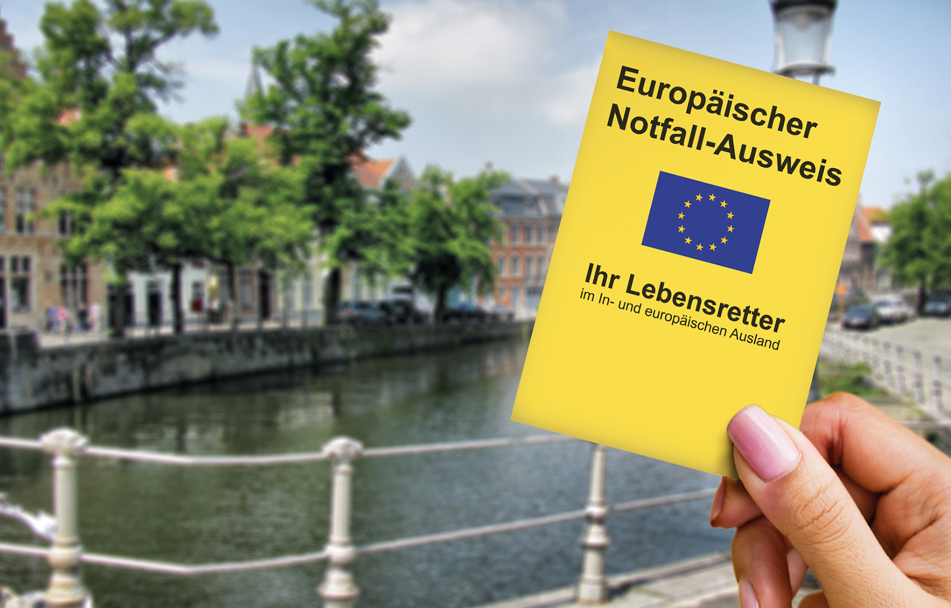 Notfallausweis für Europäische Länder