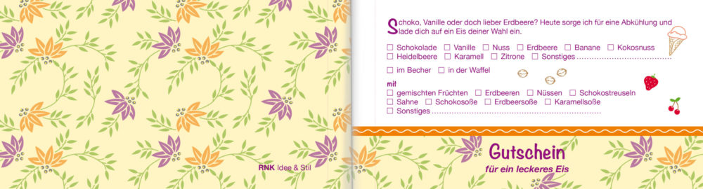 Gutscheinheft Idee & Stil "12 Gutscheine für die beste Freundin" – Bild 3