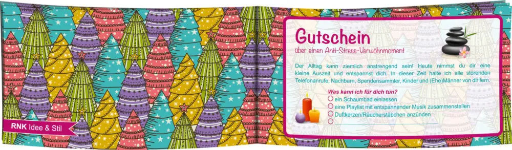 Gutscheinheft Idee & Stil "12 Weihnachtsgutscheine für Mama" – Bild 2