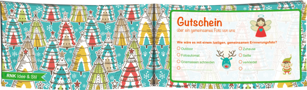 Gutscheinheft Idee & Stil "12 Weihnachtsgutscheine für dich" – Bild 2