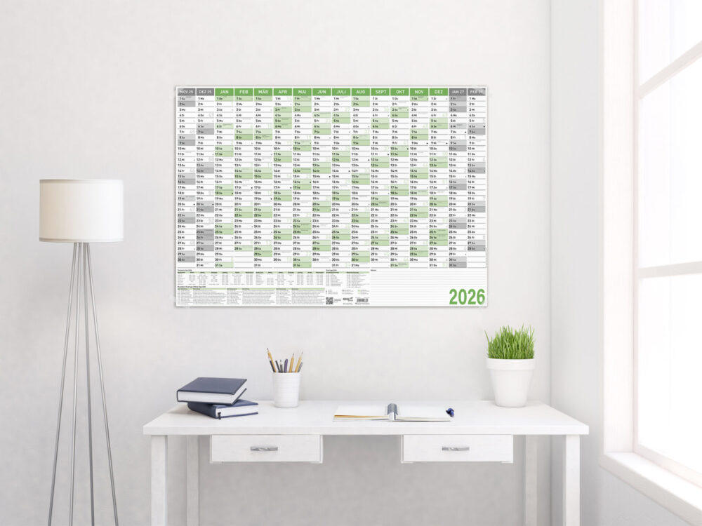 Wandkalender 2026 DIN A1 – Bild 5