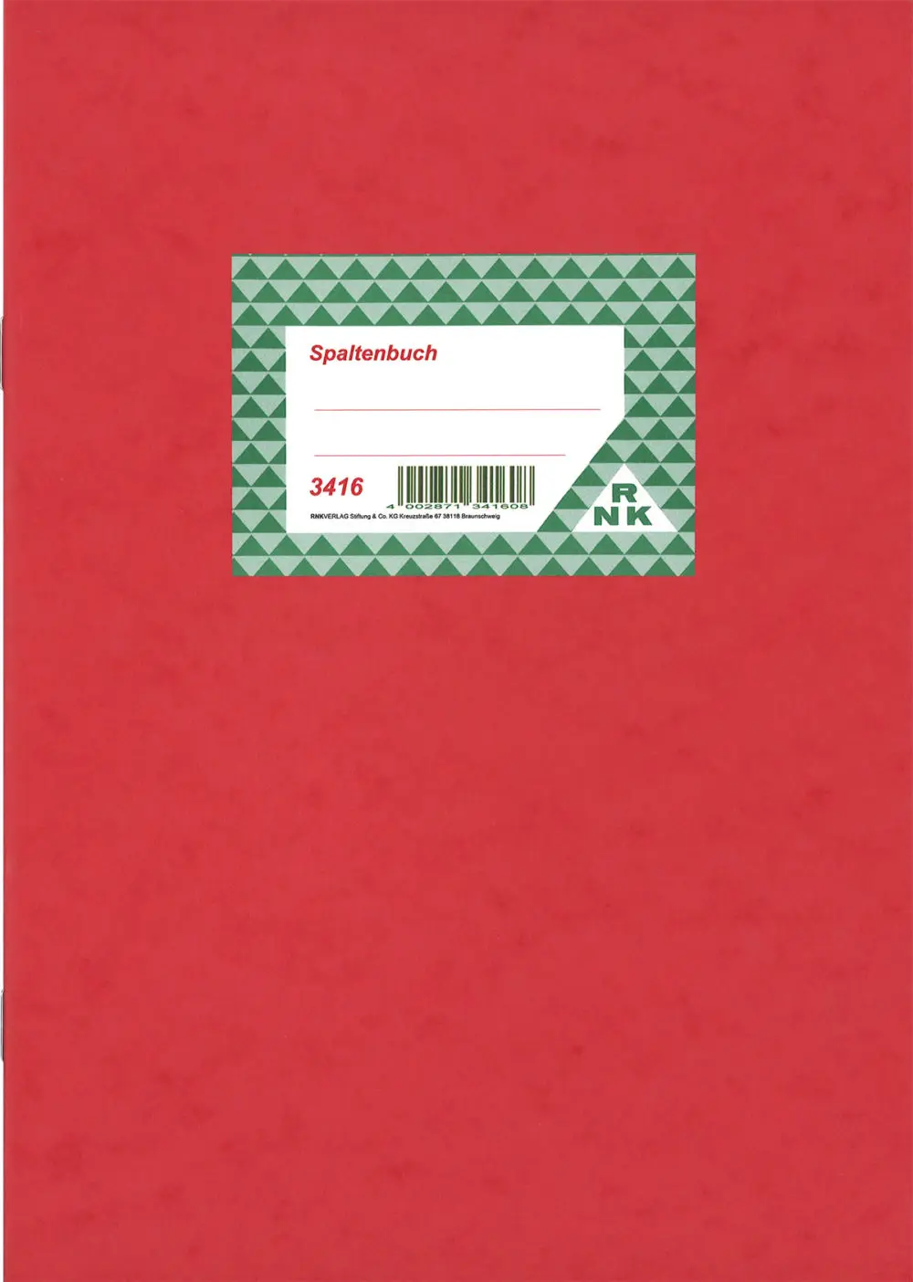 Spaltenbuch mit 16 Spalten