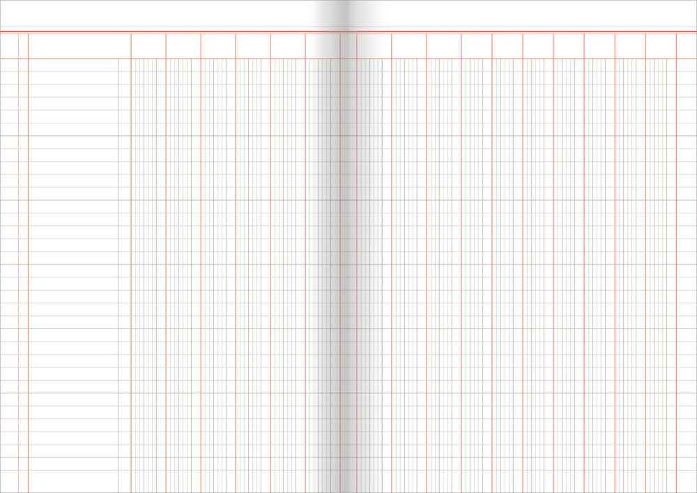 Spaltenbuch mit 16 Spalten – Bild 2
