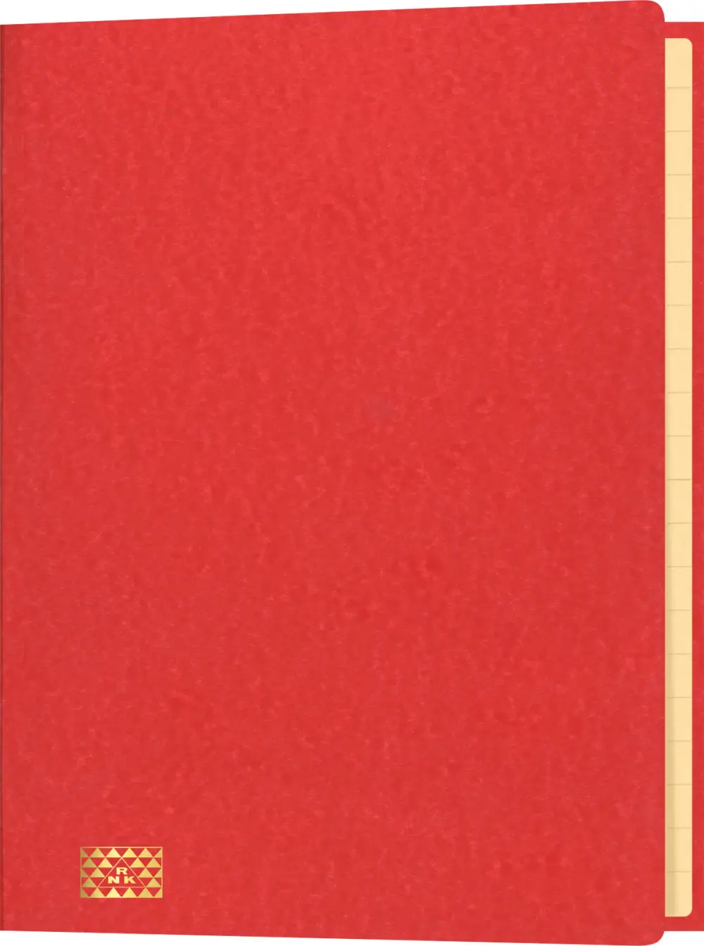 Konferenzmappe in Rot