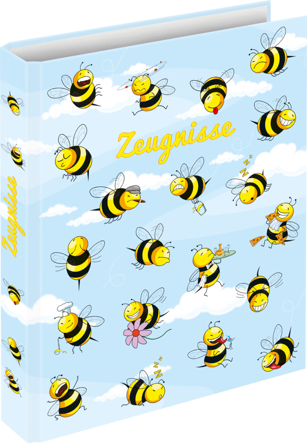 40 Blatt liniert Vokabelheft "Bienen" DIN A5 