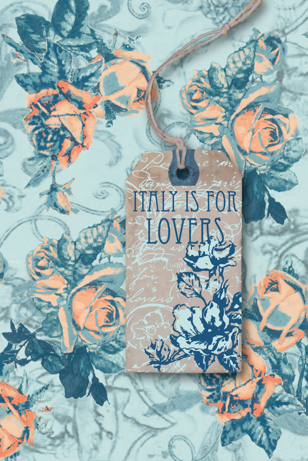 Notizheft Softcover Heft "Memo my style Italy Lovers", liniert, 8x13cm