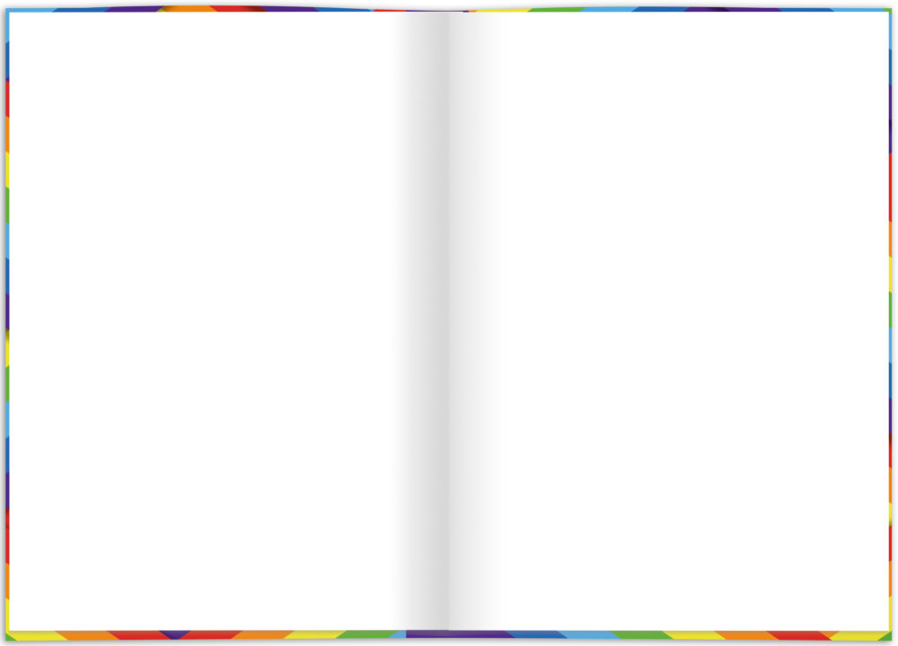 Notizbuch "Colorful Life" Lineatur: blanko