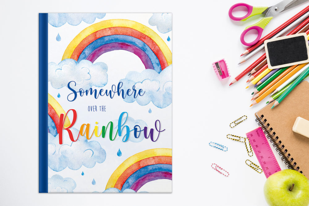 Notizbuch "Over the Rainbow"