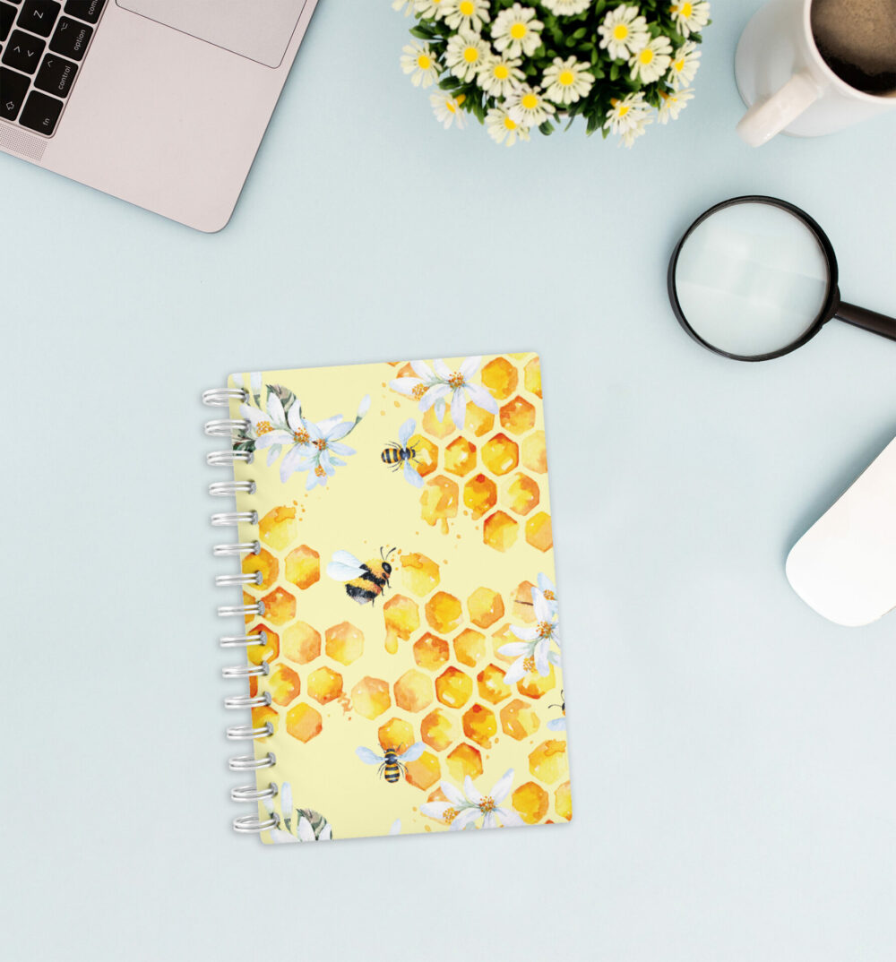 Notizbuch mit Register A-Z "Honey", DIN A6 – Bild 4