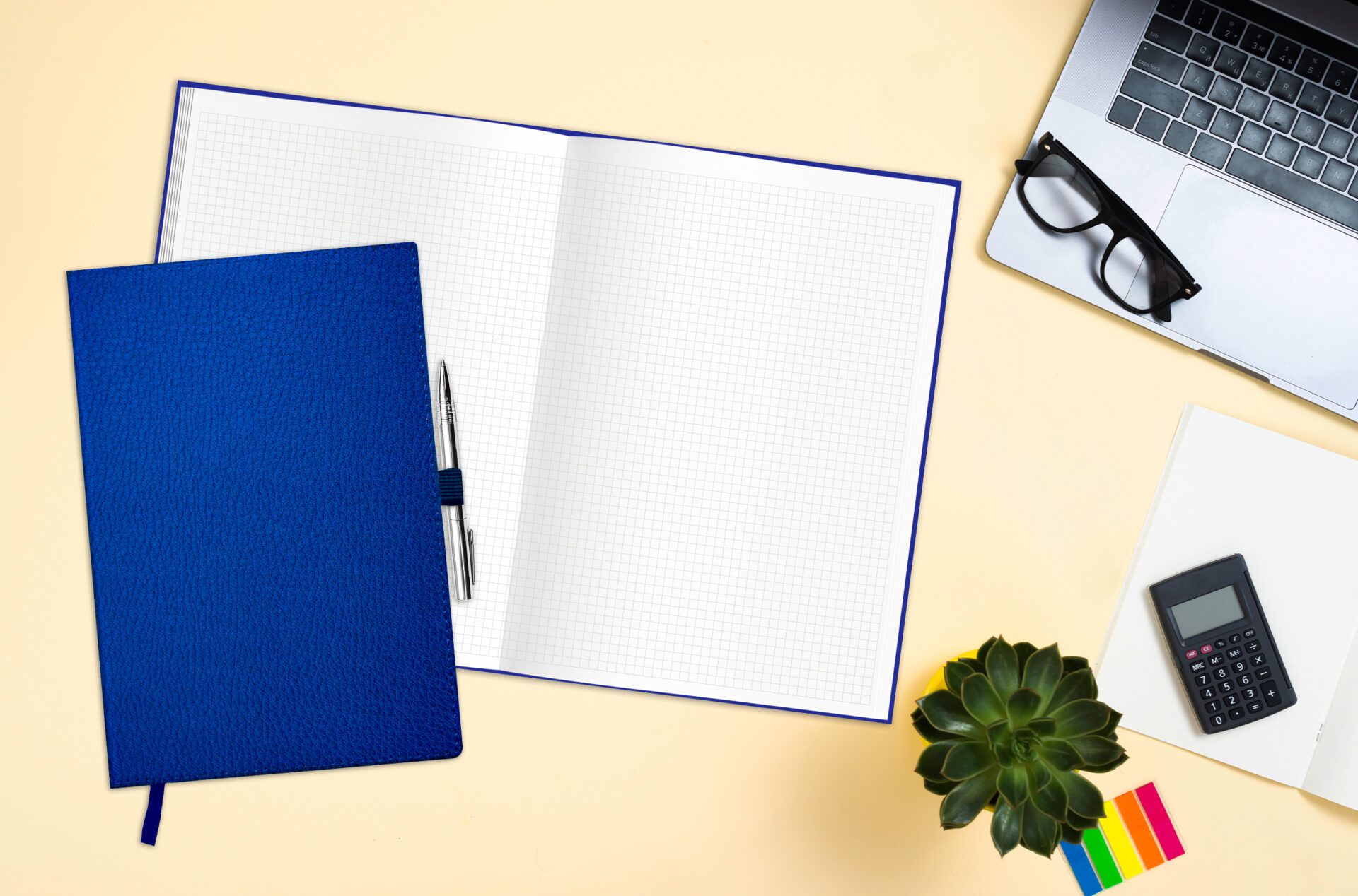 Premium Softcover-Notizbuch "Softline Pro", DIN A4, kariert – Bild 5