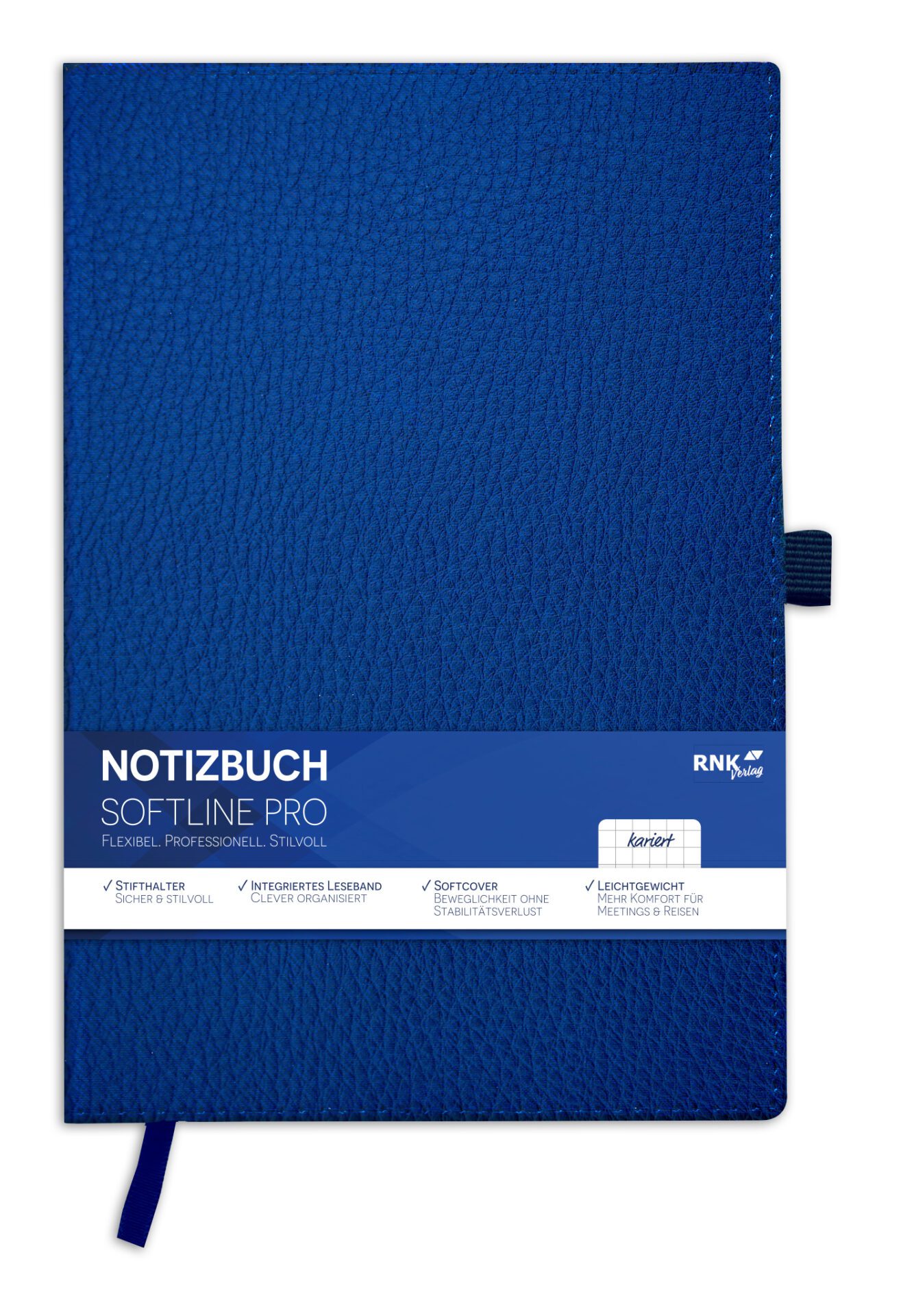 Premium Softcover-Notizbuch "Softline Pro", DIN A4, kariert