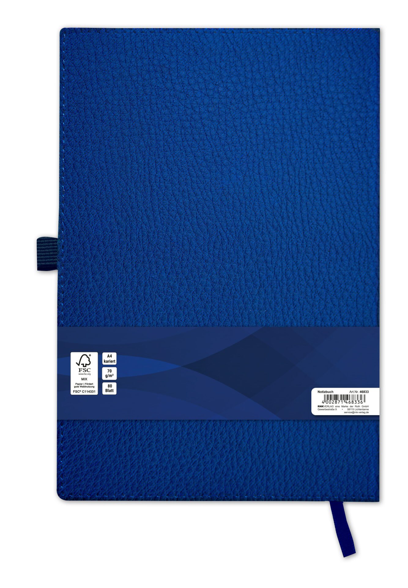 Premium Softcover-Notizbuch "Softline Pro", DIN A4, kariert – Bild 2