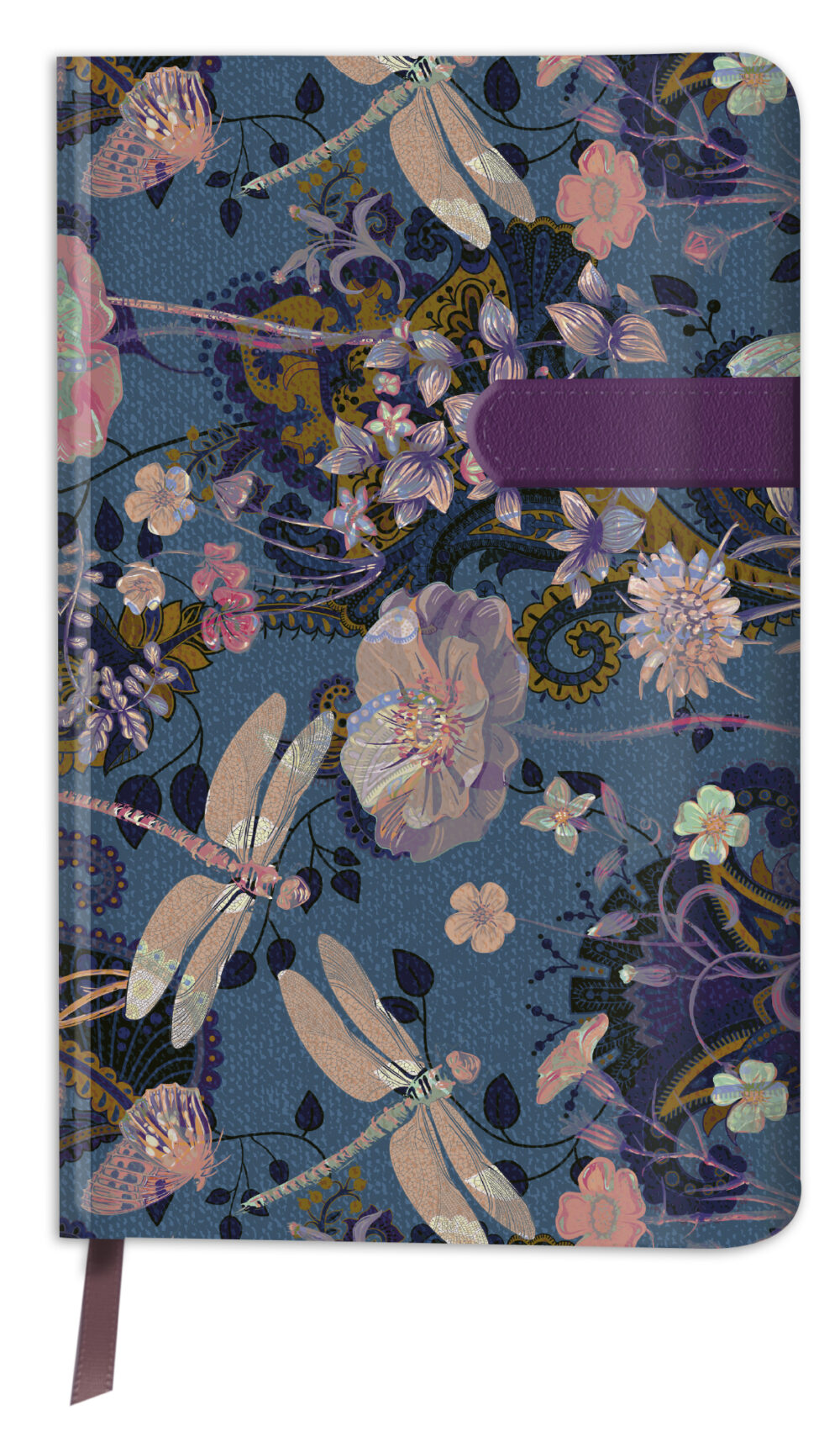 Edles Notizbuch "Dragonfly" – liniert, 135 x 210 mm, 1 Stück