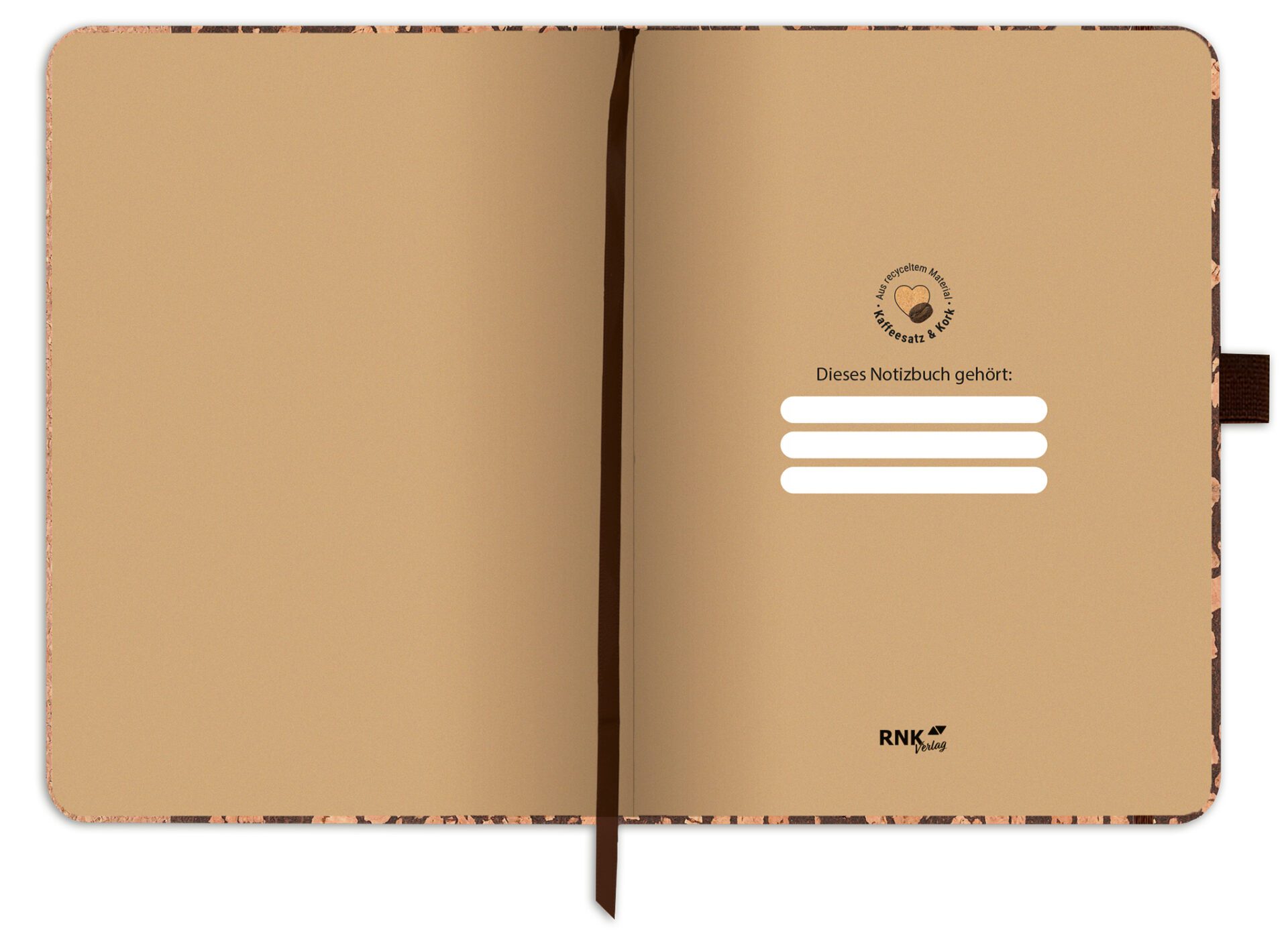 Eco Notizbuch "Coffee&Cork" DIN A5, dotted – Bild 4