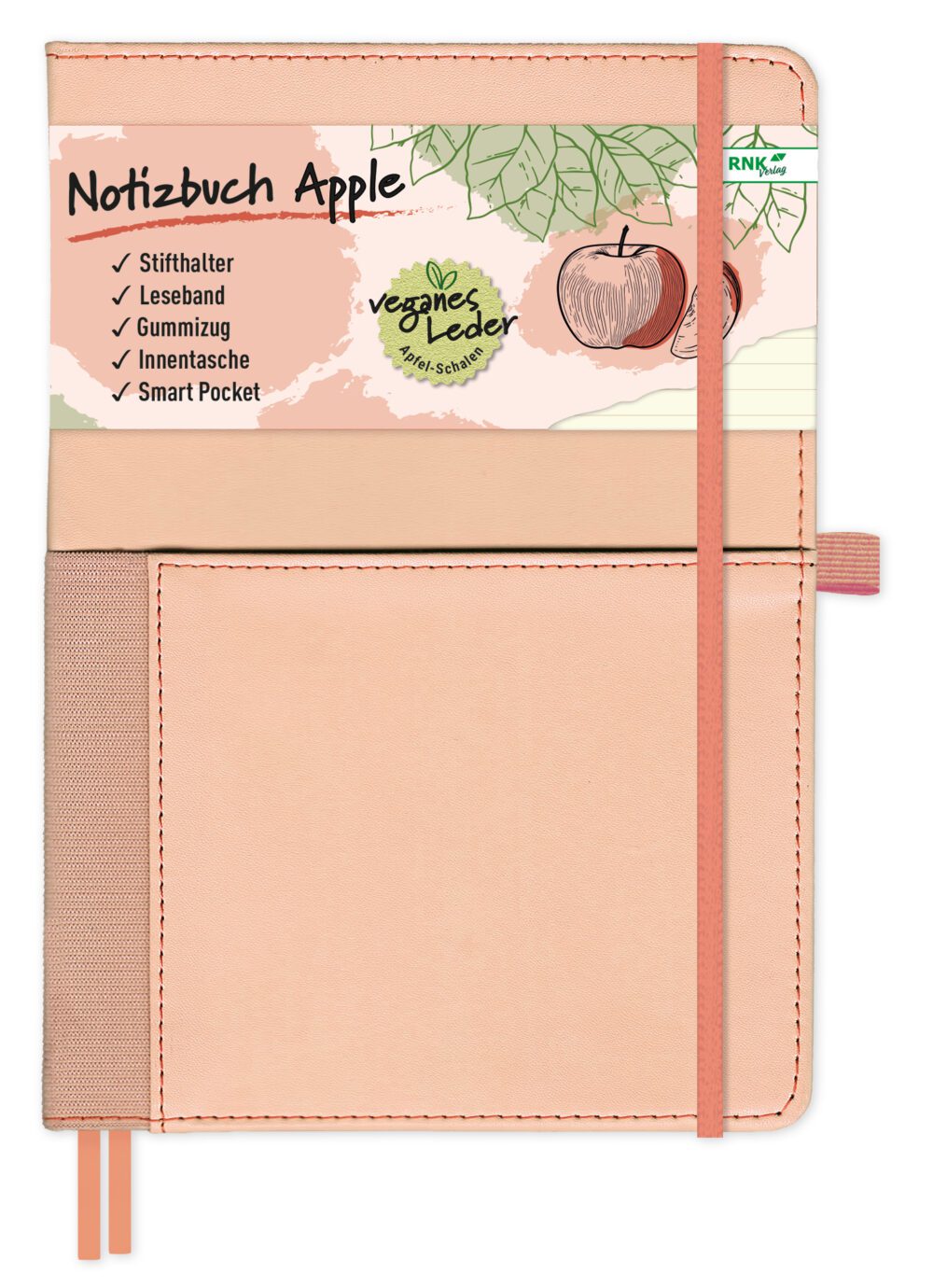 Notizbuch Vegan "Apple" DIN A5, liniert