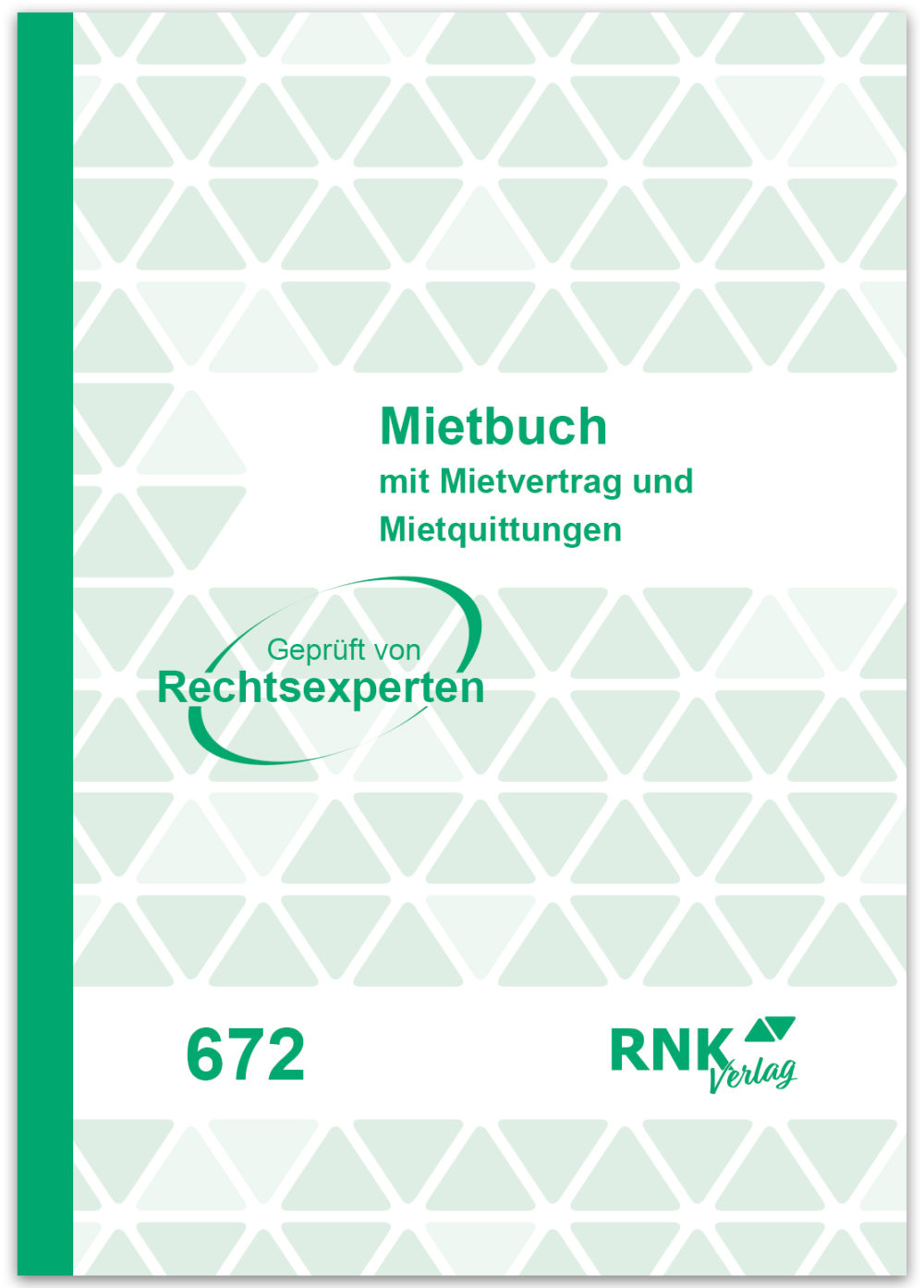 Mietbuch mit Mietvertrag und Quittungen