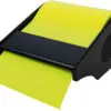 Haftnotizrolle im Abroller brillantgelb